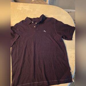 Men's L Tommy Bahama Black Shirt